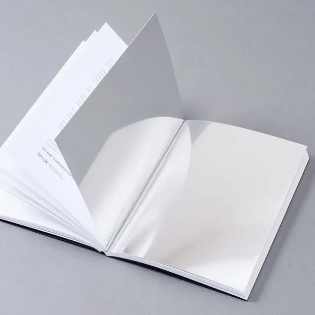 Minimalist Open Booklet Mockup