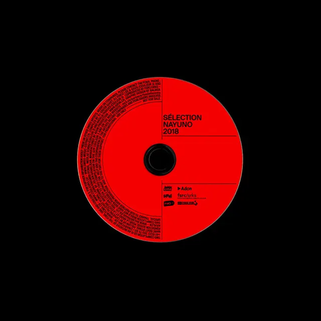 Red Vinyl Record Mockup