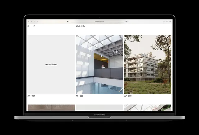 Portfolio Website Mockup