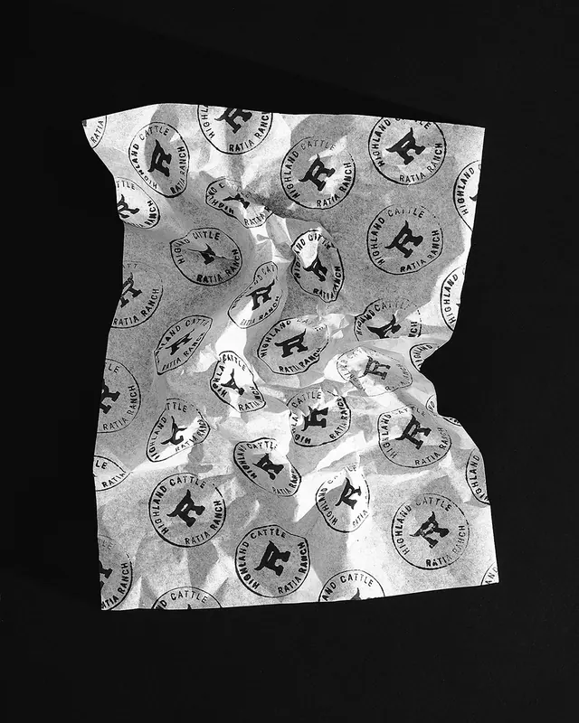 Monochrome Patterned Fabric Mockup, minimal, monochrome, monochrome