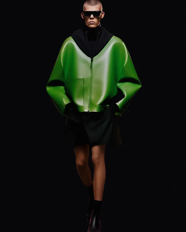 Green Oversized Streetwear Mockup
