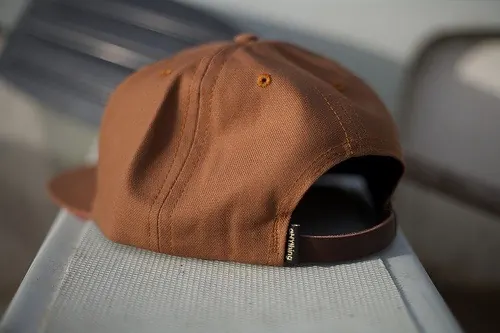 Brown Baseball Cap Mockup