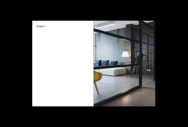 Modern Office Interior Mockup