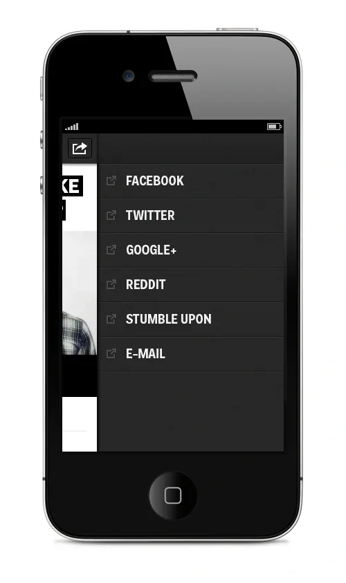 Mobile App Interface Mockup