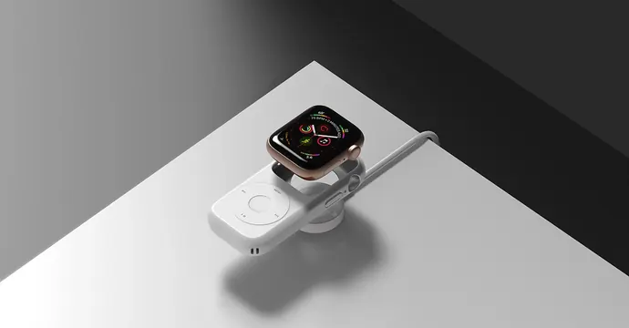Smartwatch and Charging Dock Mockup