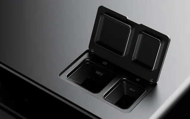 Black Hardware Device Mockup