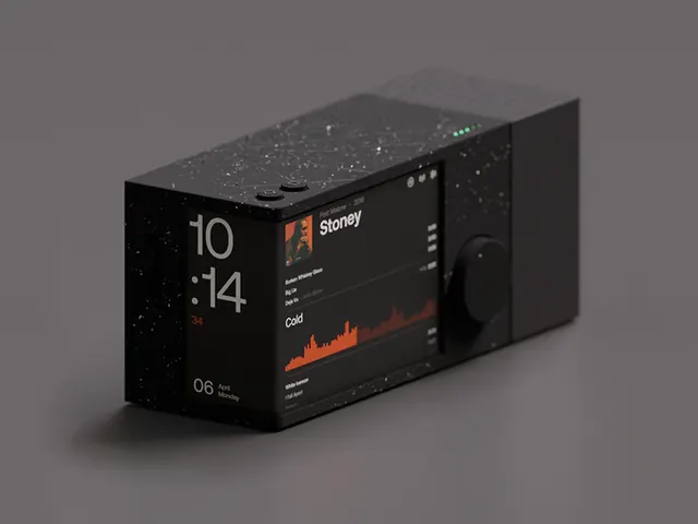 Smart Home Display Mockup