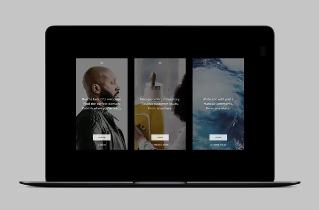 Tablet Mockup with Editorial Content