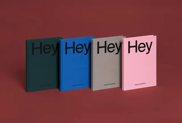 Hey Book Series Mockup