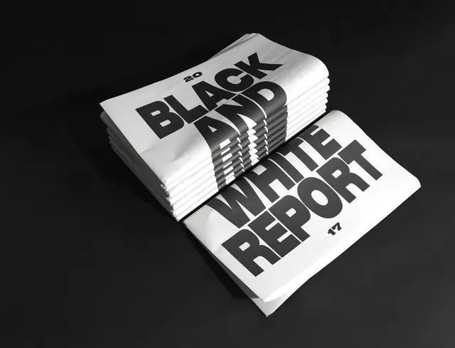 White Report Book Mockup
