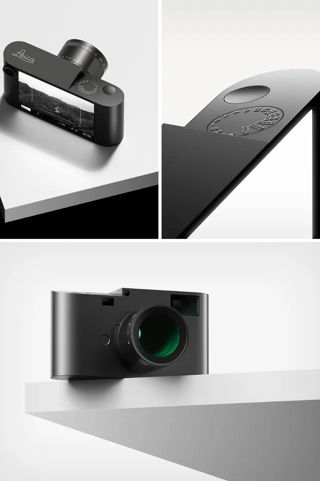 THE LEICA M CAMERA GETS A MINIMALIST MAKEOVER, minimal, luxury, light