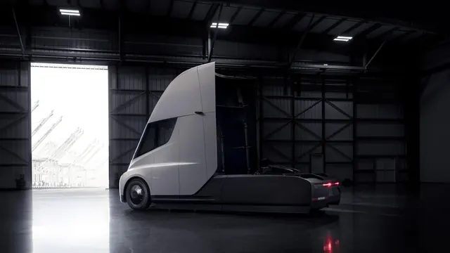 Futuristic Electric Van Mockup