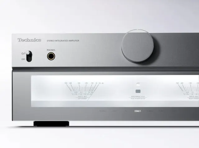Technics Stereo Integrated Amplifier, minimal, corporate-clean, light