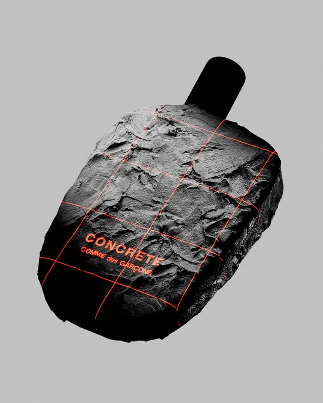 Wrinkled Texture Product Mockup, 3d-render, abstract, dark