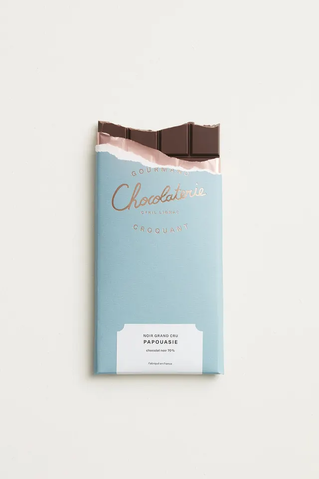 Chocolate bars - La chocolaterie Cyril Lignac, minimal, luxury, light