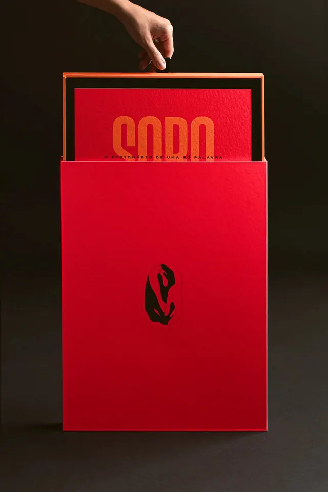 Red Brand Packaging Mockup