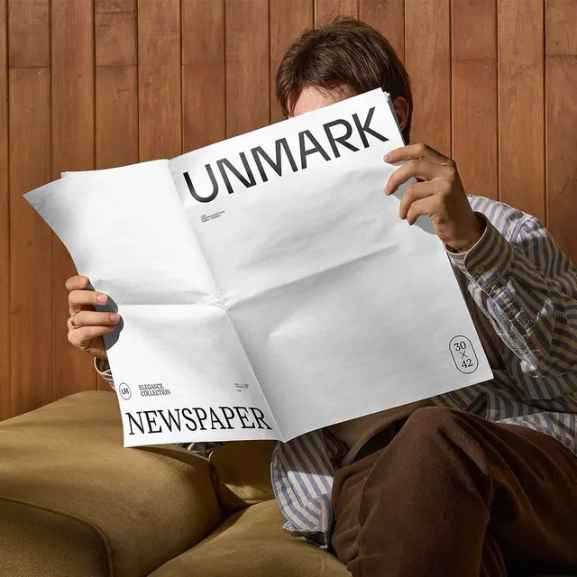 Editorial minimal mockup, editorial, minimal, light