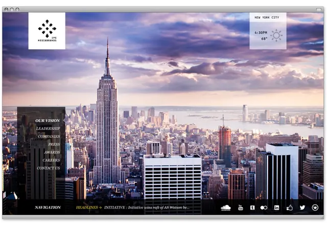 Urban Skyline Identity Mockup