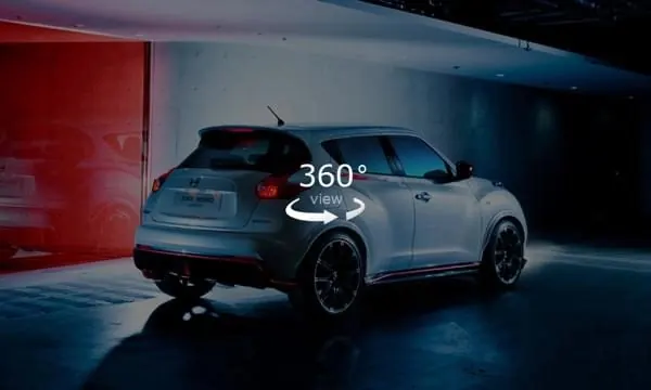 360° Automotive Branding Mockup