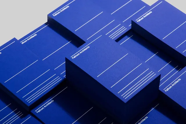 Blue Box Packaging Mockup