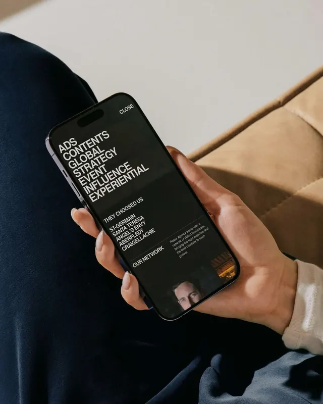 Editorial minimal mockup, editorial, minimal, dark