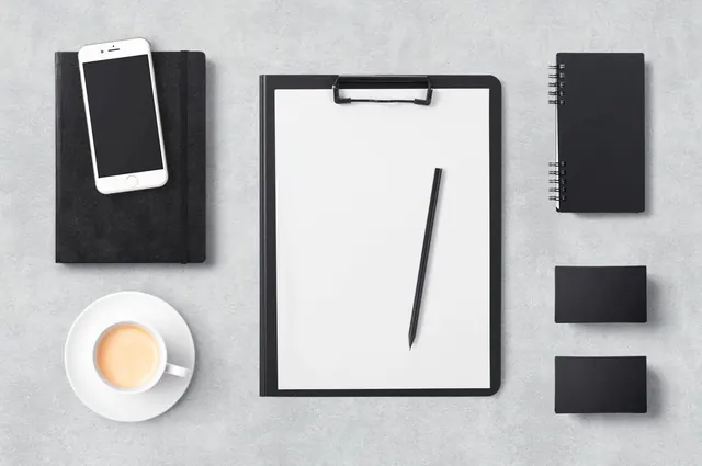 Minimal photographic mockup, minimal, photographic, dark