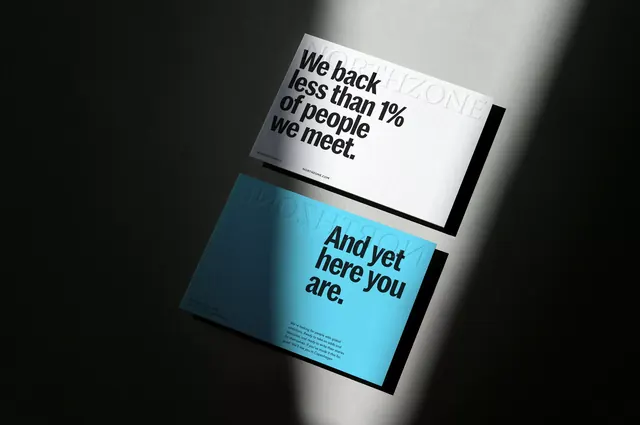 Minimal editorial mockup, minimal, editorial, dark