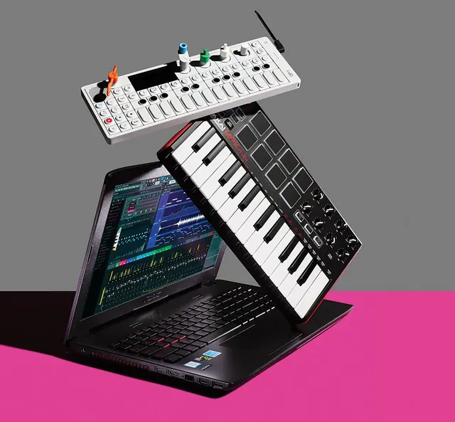 Music Production Hardware and Software Setup