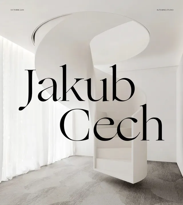 Jakub Cech Architectural Interior Mockup