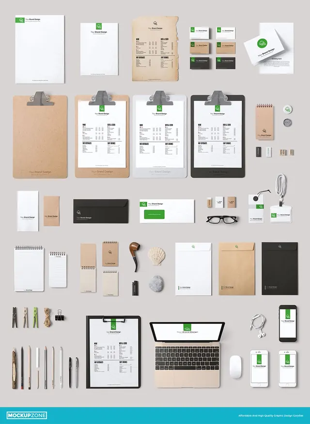 Minimal editorial mockup, minimal, editorial, light