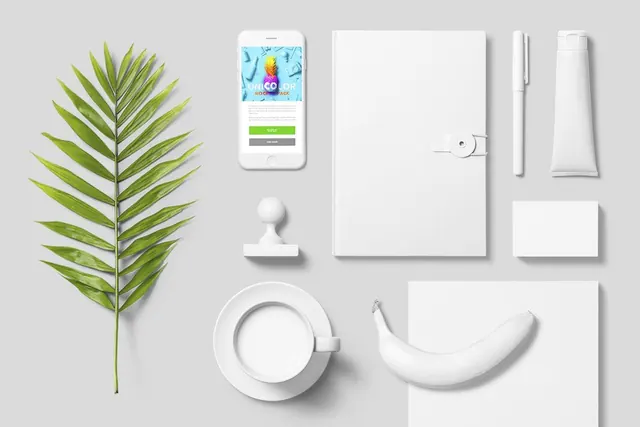 Minimal photographic mockup, minimal, photographic, light