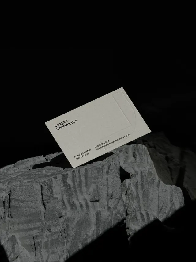 Minimal monochrome mockup, minimal, monochrome, dark