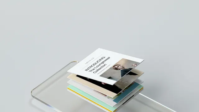 Stacked Stationery Mockup