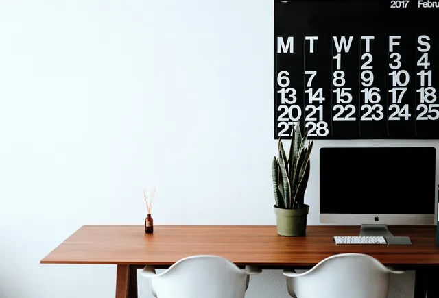 Minimalist Workspace Mockup