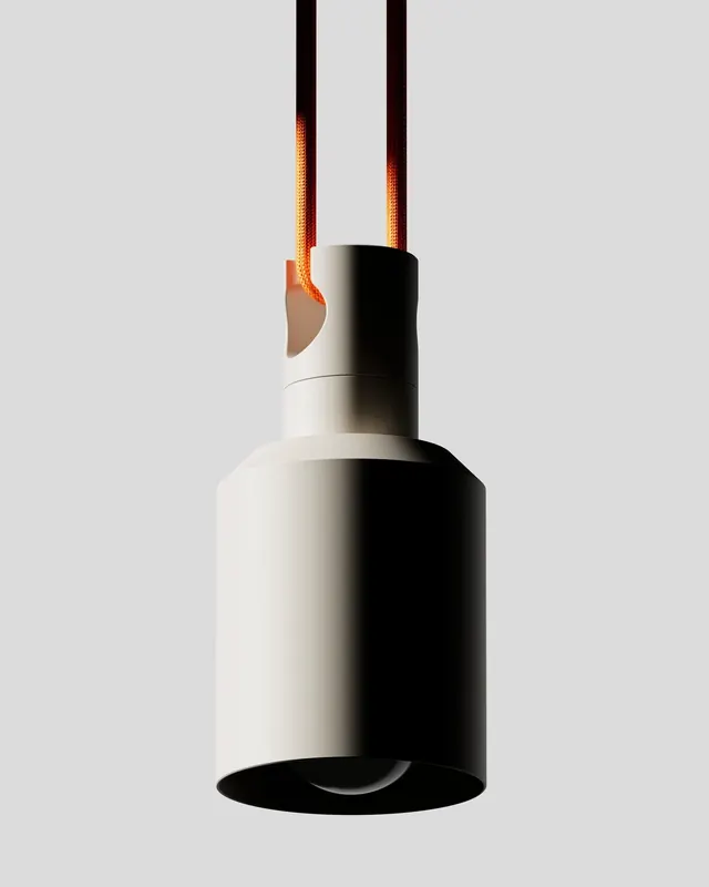 White Bottle Mockup