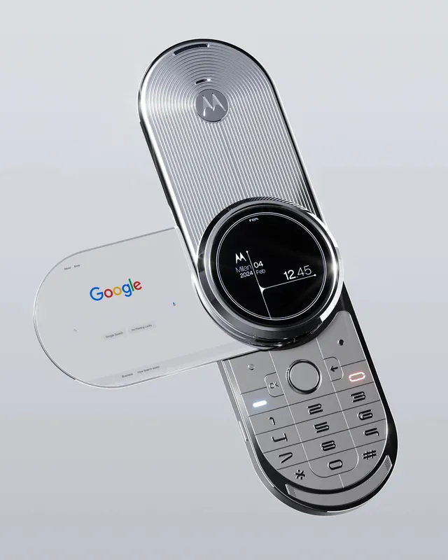 Google Phone Mockup