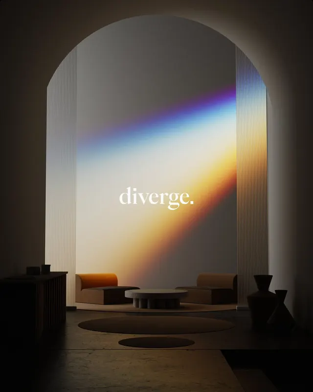 Diverge Interior Mockup