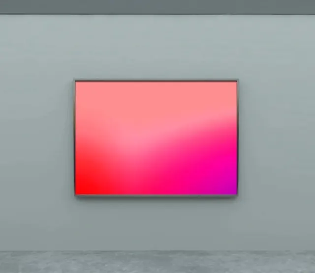 Gradient Display Mockup
