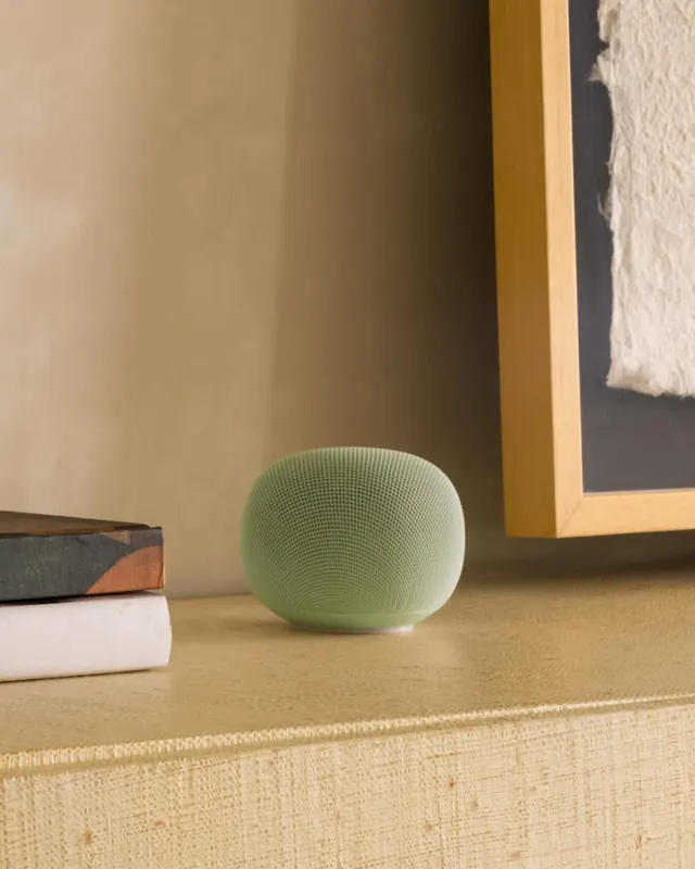 Google Home Speaker design story and sustainability focus (slide 5)