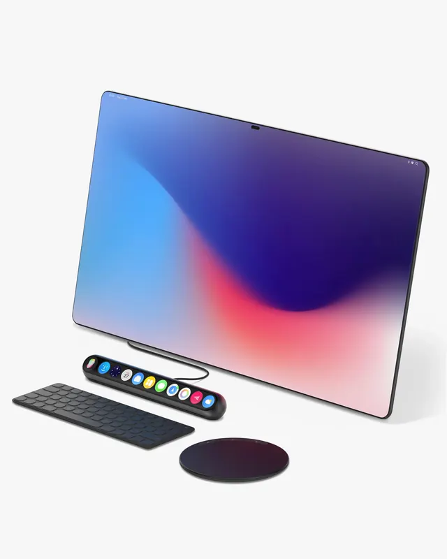Laptop and Peripherals Mockup