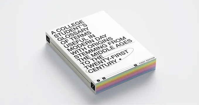 Typography-focused Book Mockup