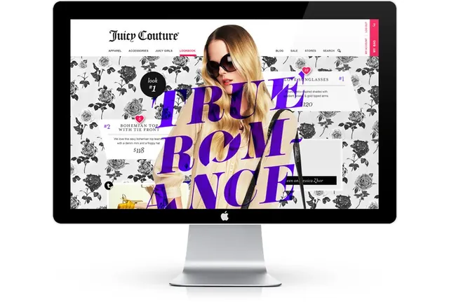 Fashion Editorial Website Mockup