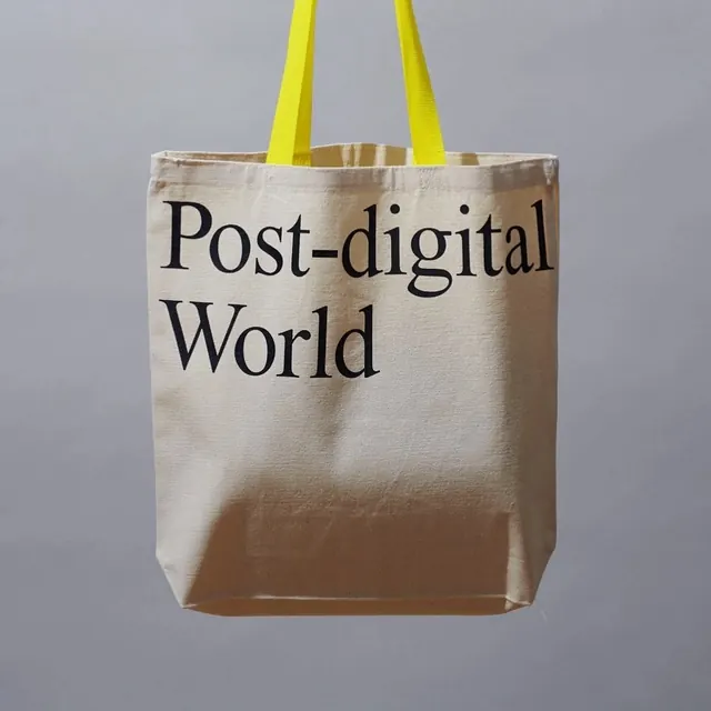 Post-digital World Tote Bag