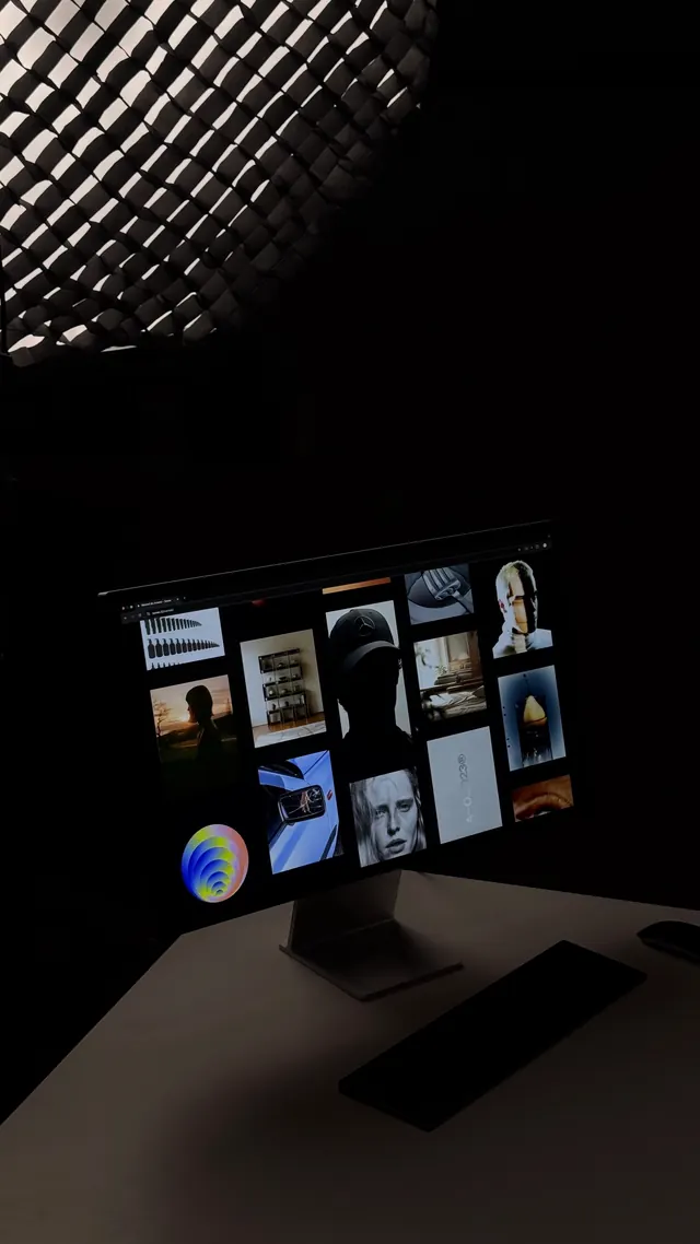 Desktop Workspace Mockup