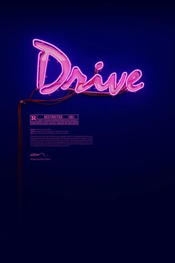 Drive Neon Signage