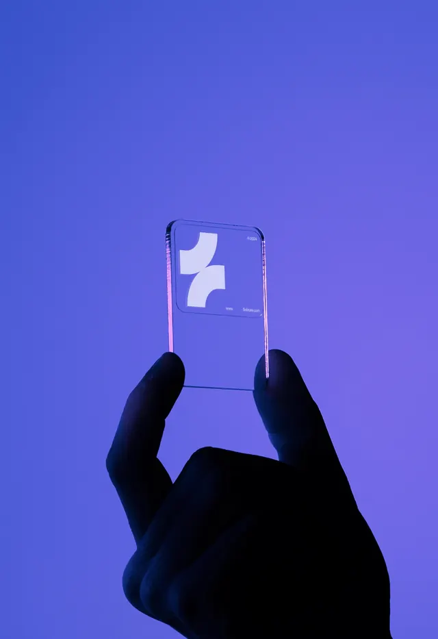 Glowing App Icon Mockup