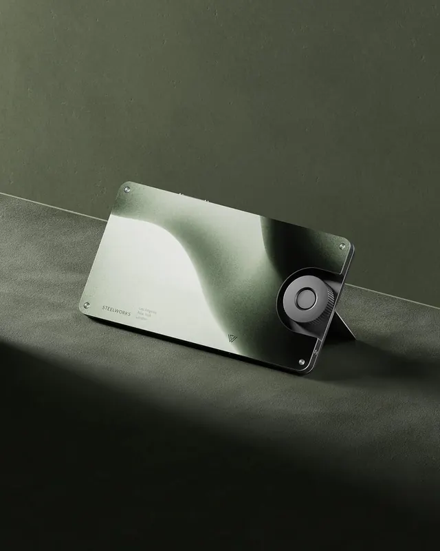 Metallic Hardware Device Mockup