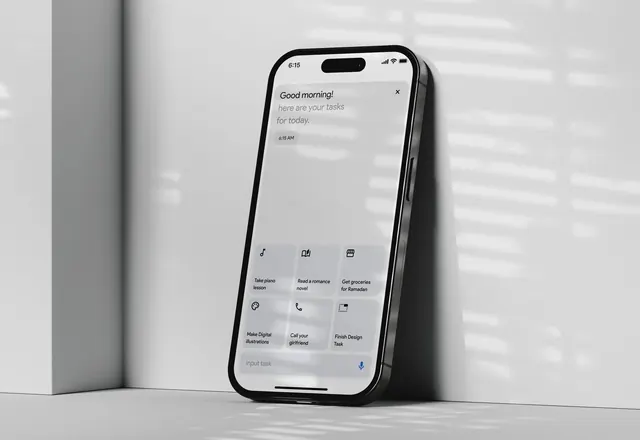 Mobile App UI Mockup