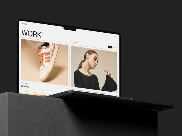 WORK. Website Mockup