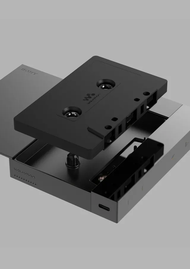 Black Hardware Device Mockup